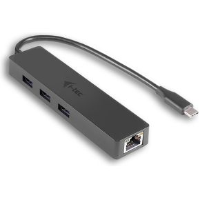 i-tec C31GL3SLIM USB 3.0 (3.1 Gen 1) Type-C 5000Mbit/s Zwart hub & concentrator