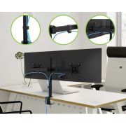 Techly-ICA-LCD-482-D-31-Zwart-flat-panel-bureau-steun