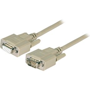 EFB Elektronik HD-DSub 15 2m 2m VGA (D-Sub) VGA (D-Sub) Beige VGA kabel - [EK322.2]