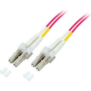 EFB Elektronik LWL Duplex Patchkabel LC - LC 0,5m 50/12 0.5m LC LC OM4 Violet Glasvezel kabel