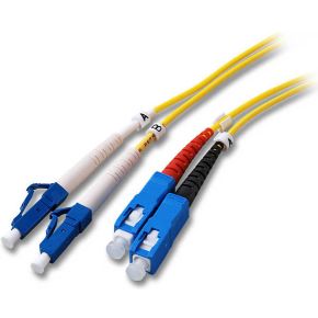 EFB Elektronik O0360.20 20m LC SC OS2 Geel Glasvezel kabel