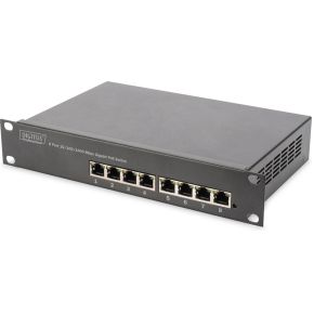 Digitus DN-95317 Unmanaged Gigabit Ethernet (10/100/1000) Power over Ethernet (PoE) Grijs netwerk-sw