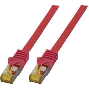 , RJ-45, RJ-45, Red Red Network Cables EFB-Elektronik MK7001.0,25R 0.25m Cat6a S/FTP S-STP S-STP 0.25m, Cat6a, S/FTP 