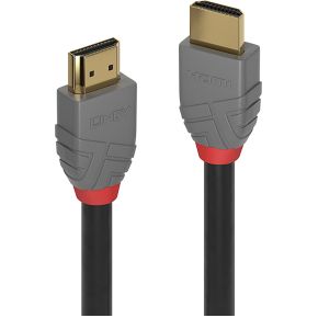 Lindy 36960 HDMI kabel 0.3m HDMI Type A (Standard) Zwart, Grijs