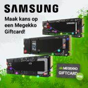 Samsung SSD December giftcard actie