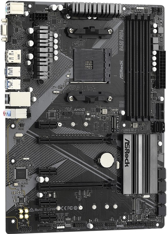 Megekko.nl - ASRock B450 PRO4 R2.0 moederbord