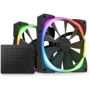 NZXT Aer RGB 2 - 140mm Twin & Controller - Black Edition