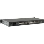LevelOne-FGP-3400W630-Unmanaged-Fast-Ethernet-10-100-Power-over-Ethernet-PoE-Zwart-netwerk-switch