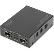 Digitus-DN-82133-1000Mbit-s-1550nm-Multimode-Single-mode-Zwart-netwerk-media-converter