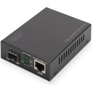 Digitus-DN-82140-1000Mbit-s-Zwart-netwerk-media-converter