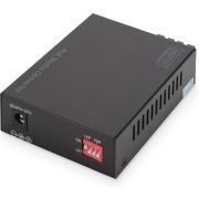 Digitus-DN-82160-1000Mbit-s-1310nm-Single-mode-Zwart-netwerk-media-converter