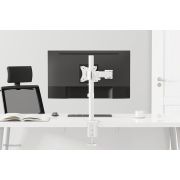 NeoMounts-Flat-Screen-Desk-mount-10-30-desk-clamp-grommet-NM-D135WHITE-
