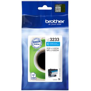 Brother LC-3233C Cyaan 1500pagina's inktcartridge