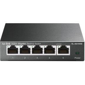 Tplink Tp Link Tl Sg105S Unmanaged L2 Gigabit Ethernet 101001000 Zwart Netwerk Switch tplink kopen in de aanbieding