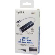 LogiLink-UA0305-USB-hub-3x-USB-A-1x-kaartlezer