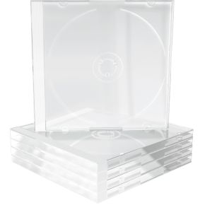MediaRange BOX24 Jewel case 1schijven Transparant CD-doosje