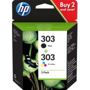 HP-303-4ml-4ml-Zwart-Cyaan-Magenta-Geel-200pagina-s-165pagina-s-inktcartridge