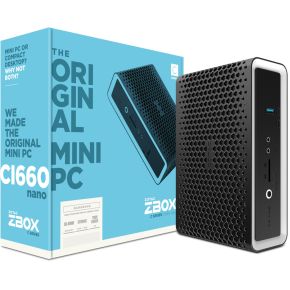 Zotac Zbox Ci660 Nano I7 8550U Sff Zwart zotac kopen in de aanbieding