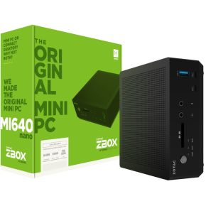 Zotac Zbox Mi640 Nano I5 8250U Sff Zwart zotac kopen in de aanbieding