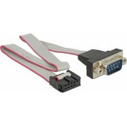Delock-89900-kabel-RS-232-Seri-le-pin-header-female-naar-DB9-male-lay-out-1-1