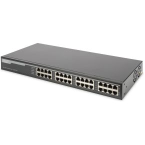 Digitus DN-95116 netwerk- Gigabit Ethernet (10/100/1000) Grijs Power over Ethernet (PoE) netwerk switch
