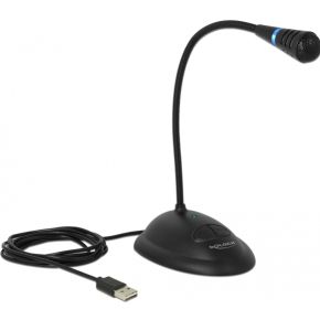 Delock 65871 Microfoon Pc Microphone Bedraad Zwart delock kopen in de aanbieding