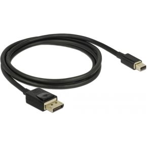 DeLOCK 84927 DisplayPort kabel 1 m Mini DisplayPort Zwart