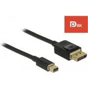 DeLOCK-84927-DisplayPort-kabel-1-m-Mini-DisplayPort-Zwart