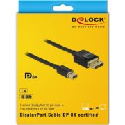 DeLOCK-84927-DisplayPort-kabel-1-m-Mini-DisplayPort-Zwart