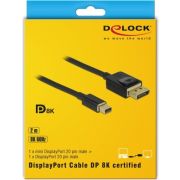 DeLOCK-84928-DisplayPort-kabel-2-m-Mini-DisplayPort-Zwart