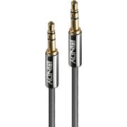 Lindy 35320 audio kabel 0,5 m 3.5mm Antraciet