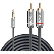 Lindy-35335-audio-kabel-3-m-3-5mm-2-x-RCA-Antraciet