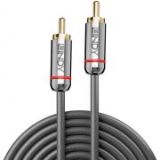 Lindy-35338-audio-kabel-0-5-m-RCA-Antraciet