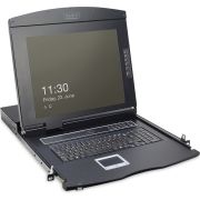 Digitus DS-72210 rack console 43,2 cm (17") 1280 x 1024 Pixels Zwart 1U - [DS-72210-5GE]