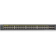 ZyXEL-GS1920-48HPV2-Managed-Gigabit-Ethernet-10-100-1000-Zwart-Power-over-Ethernet-PoE-netwerk-switch