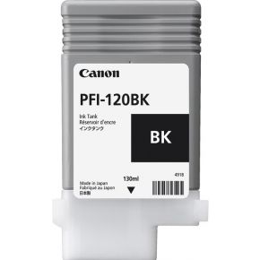 Canon PFI-120BK inktcartridge Original Zwart 1 stuk(s)