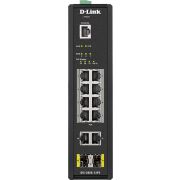 D-Link-DIS-200G-12PS-netwerk-Managed-L2-Gigabit-Ethernet-10-100-1000-Zwart-Power-over-Ether-netwerk-switch
