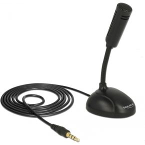 DeLOCK 65872 microfoon Mobile phone/smartphone microphone Bedraad Zwart
