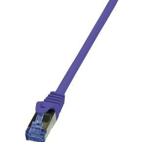 LogiLink CQ304VS netwerkkabel 1,5 m Cat6a S/FTP (S-STP) Violet