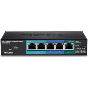 Trendnet TPE-P521ES netwerk- Managed Gigabit Ethernet (10/100/1000) Zwart Power over Ethernet netwerk switch