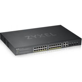 ZyXEL GS1920-24HPV2 Managed Gigabit Ethernet (10/100/1000) Zwart Power over Ethernet (PoE) netwerk switch
