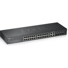 ZyXEL GS1920-24V2 Managed Gigabit Ethernet (10/100/1000) Zwart netwerk switch