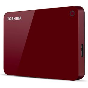 Toshiba Canvio Advance Externe Harde Schijf 4000 Gb Rood toshiba kopen in de aanbieding