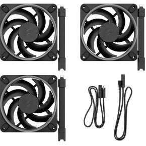 Fractal Design Momentum 12 RGB 3-pack Black