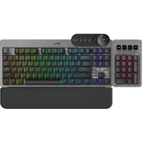 MOUNTAIN EVEREST MAX Modulair RGB Gunmetal Gray, MX Brown toetsenbord
