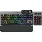 MOUNTAIN EVEREST MAX Modulair RGB Gunmetal Gray, MX Red toetsenbord