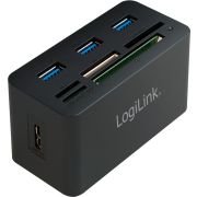 LogiLink CR0042 hub & concentrator USB 3.0 (3.1 Gen 1) Type-A 5000 Mbit/s
