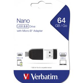 Verbatim 49329 Usb Flash Drive 64 Gb 20 Zwart verbatim kopen in de aanbieding Verbatim 49329 Usb Flash Drive 64 Gb 20 Zwart verbatim kopen in de aanbieding