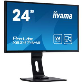 Iiyama Prolite Xb2474Hs B2 Led Display 599 Cm 236 Full Hd Flat Mat Zwart iiyama kopen in de aanbieding