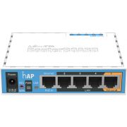 Mikrotik hAP WLAN toegangspunt Power over Ethernet (PoE) Intern Wit